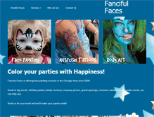 Tablet Screenshot of fancifulfaces.com